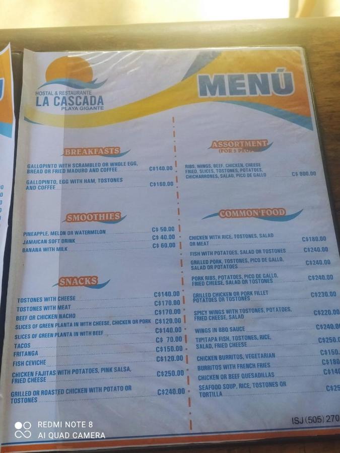 La Cascada Hostel & Restaurant Rivas Εξωτερικό φωτογραφία